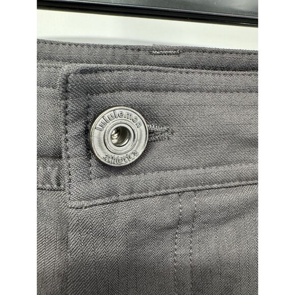 Lululemon Cadence Commute Short Mens 34 Gray Soot Flat Front Performance Golf - Picture 4 of 6